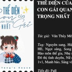 thể diện của con gái quan trọng nhất